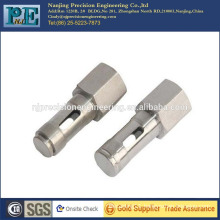 customized nanjing supply cnc machining aluminium hex bolt